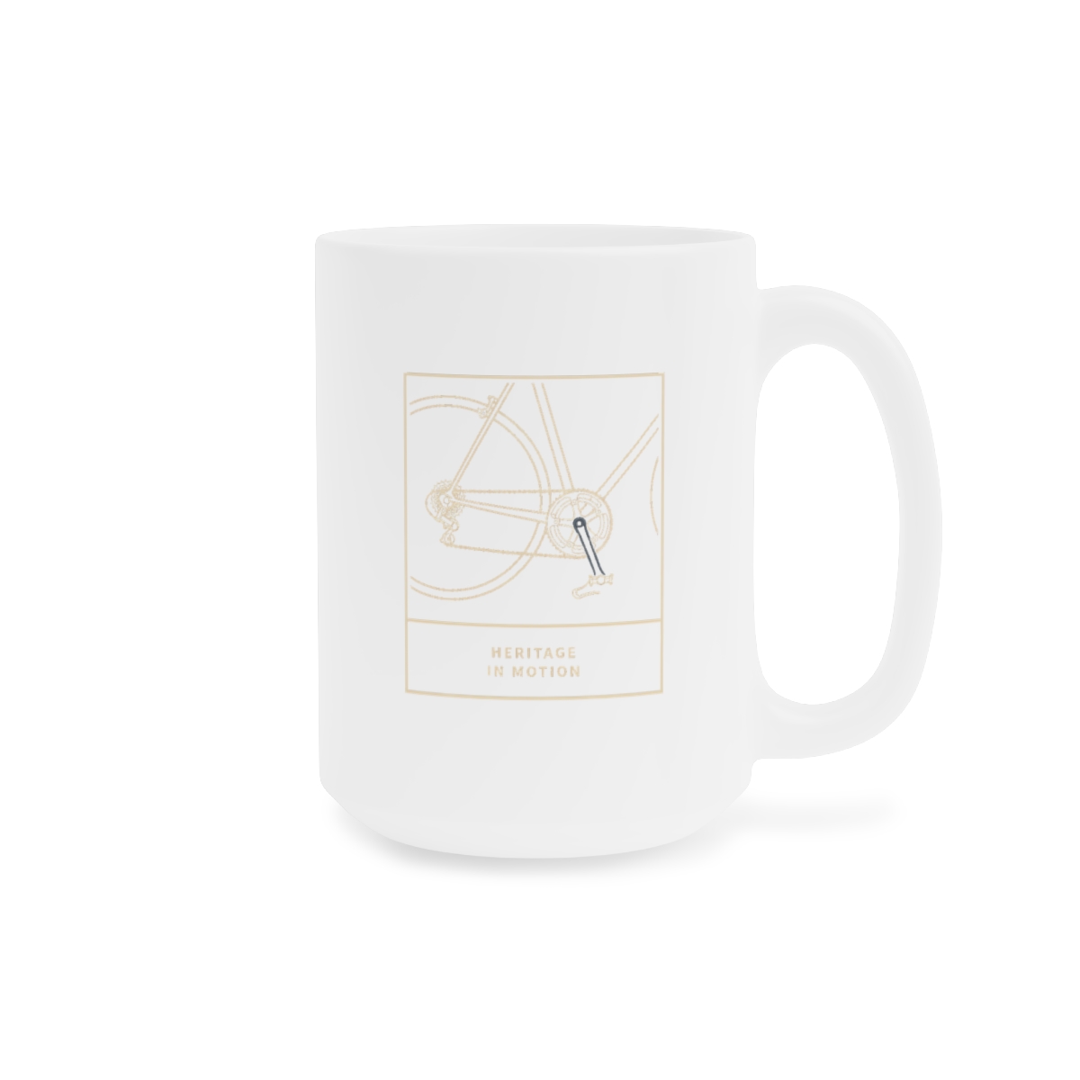 HERITAGE
IN MOTION · Mug